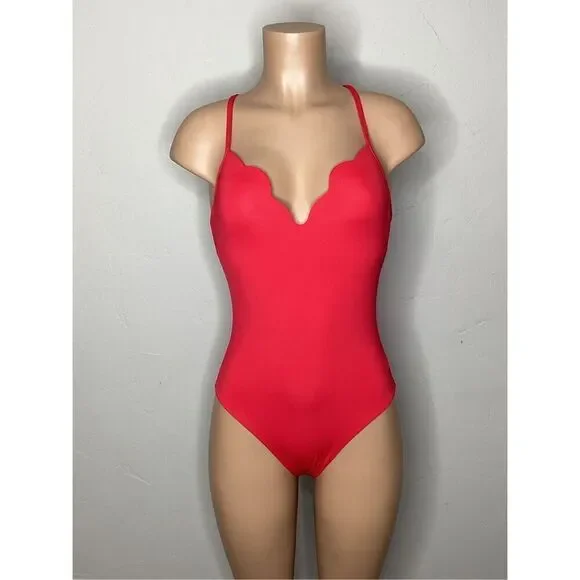 New. SEAFOLLY red one piece. Size US 6. Retails $149